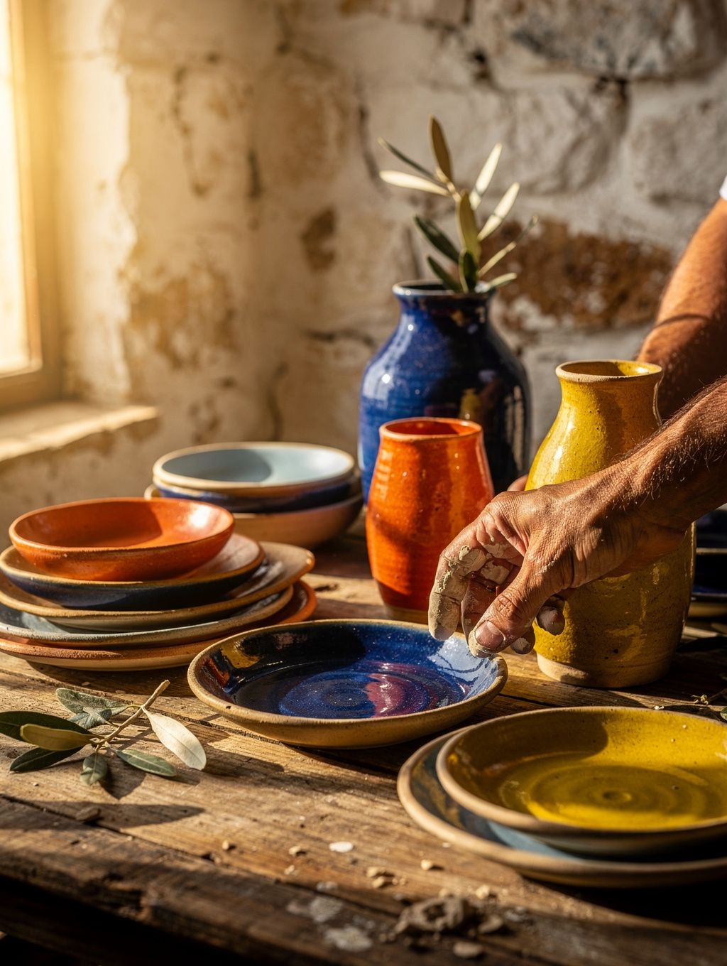 Curated selection of vases, lamps and ceramics chosen by Aoife Moulton